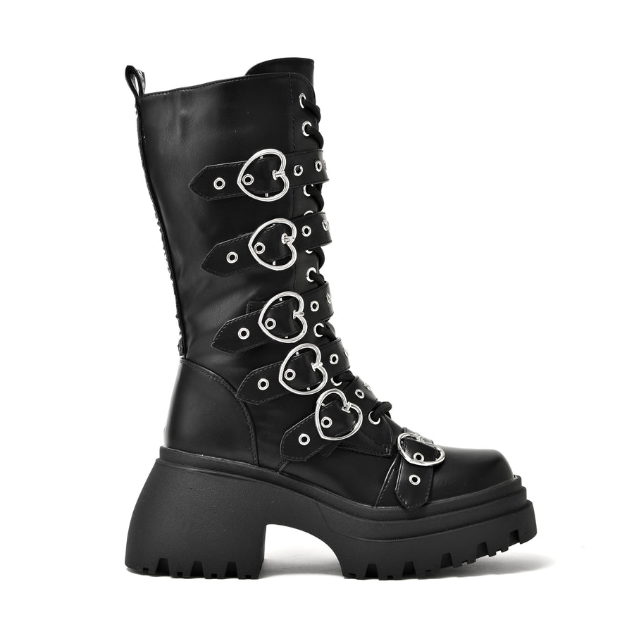HEARTBREAKER BOTA MUJER NEGRA