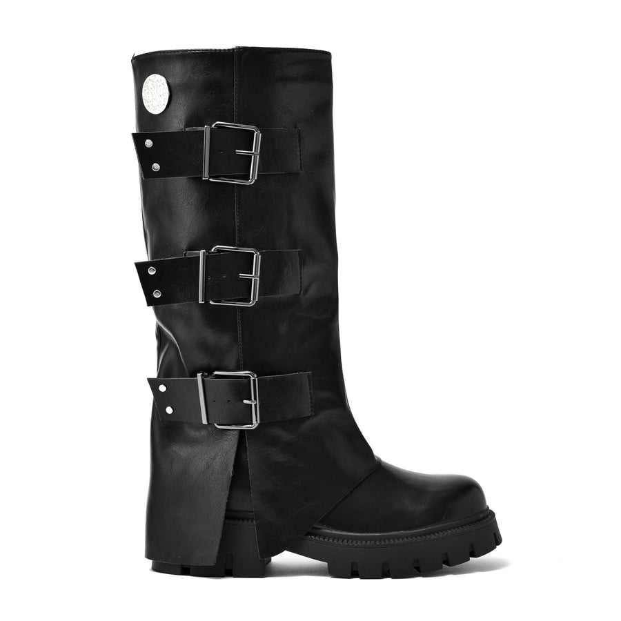 BUCKLE BOTA NEGRA MUJER