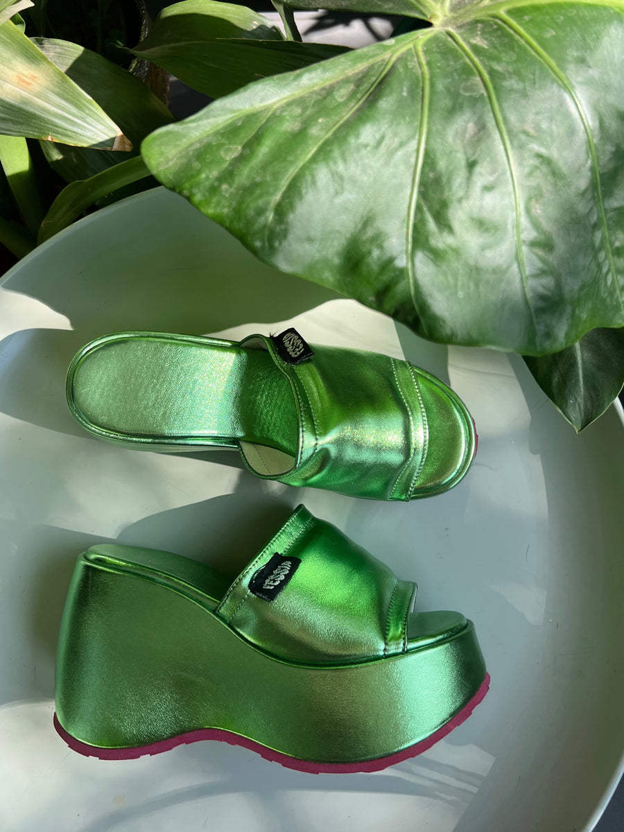 THE 90'S SANDALS GREEN